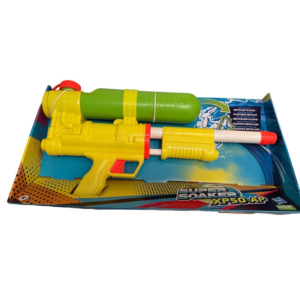 Nerf Super Soaker XP50-AP Water Blaster Air Pressurized Continuous Blast Hasbro